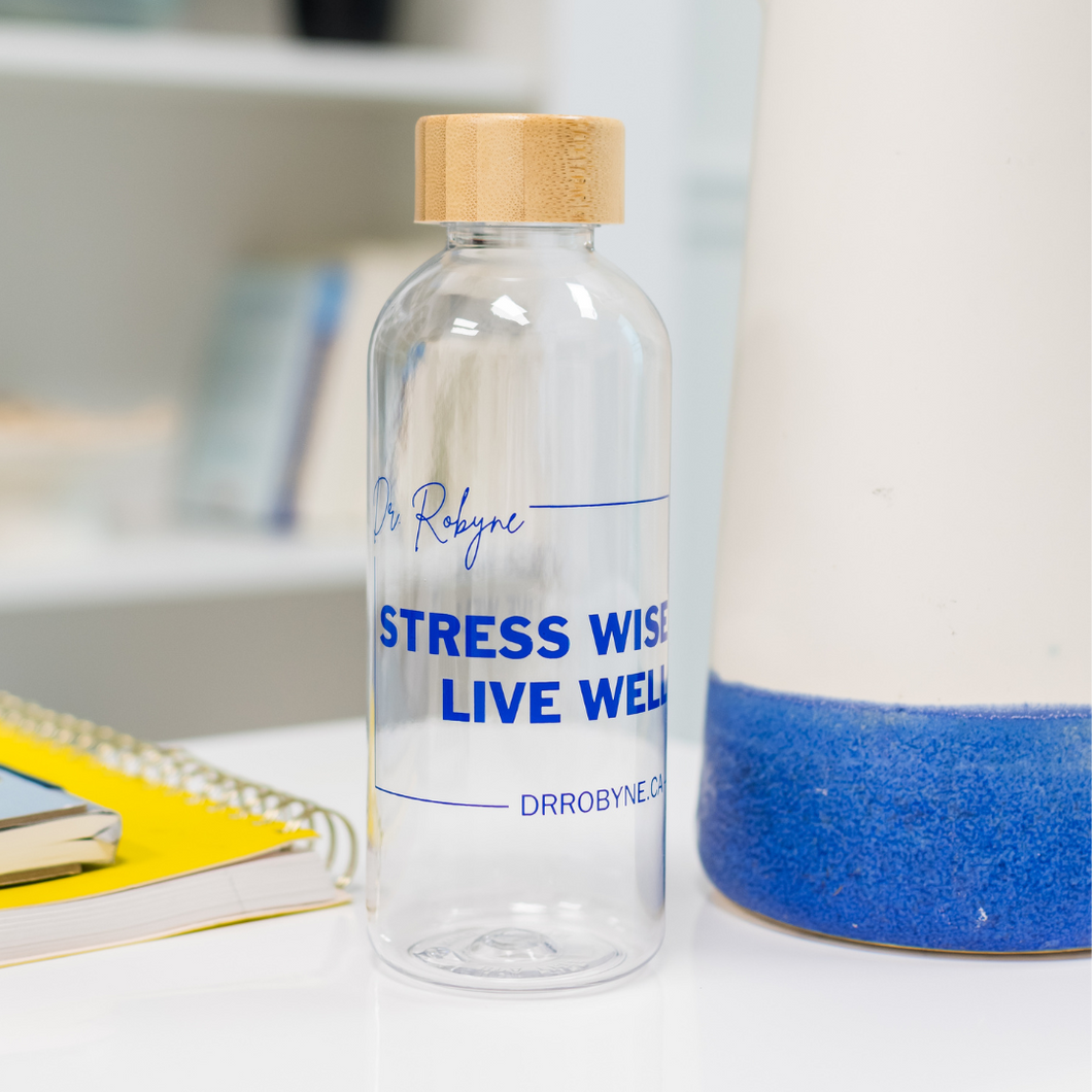 Stress Wise, Live Well Water bottle